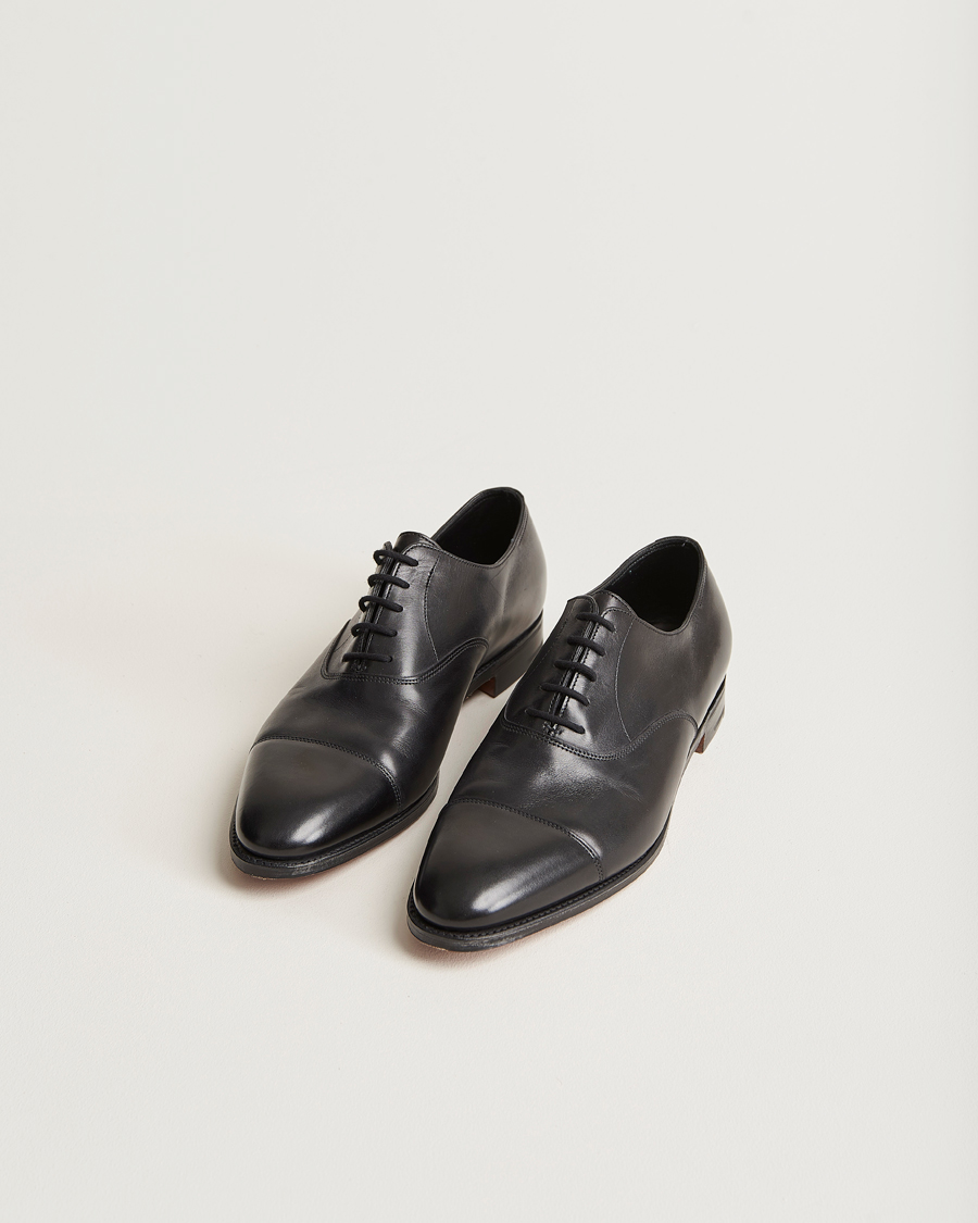 Hombres | Zapatos hechos a mano | John Lobb | City II Oxford Black Calf