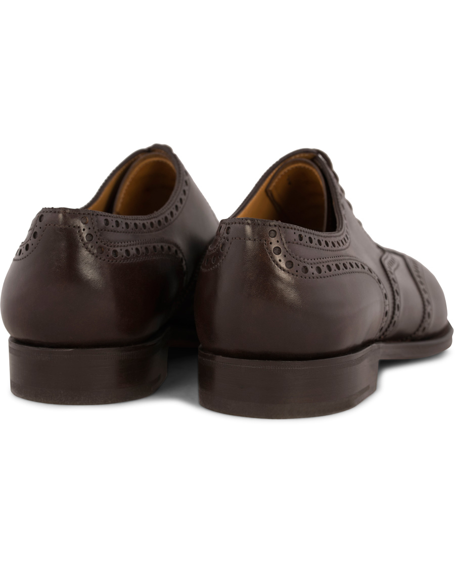 Hombres | John Lobb Stowey Brogue Dark Brown Misty Calf | John Lobb | Stowey Brogue Dark Brown Misty Calf