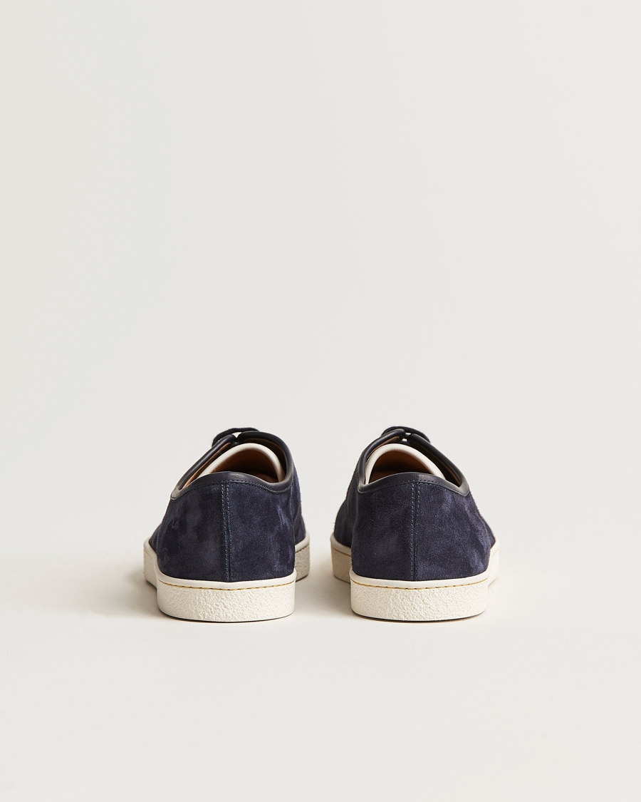Hombres | John Lobb Levah Sneaker Dusk Blue Suede | John Lobb | Levah Sneaker Dusk Blue Suede