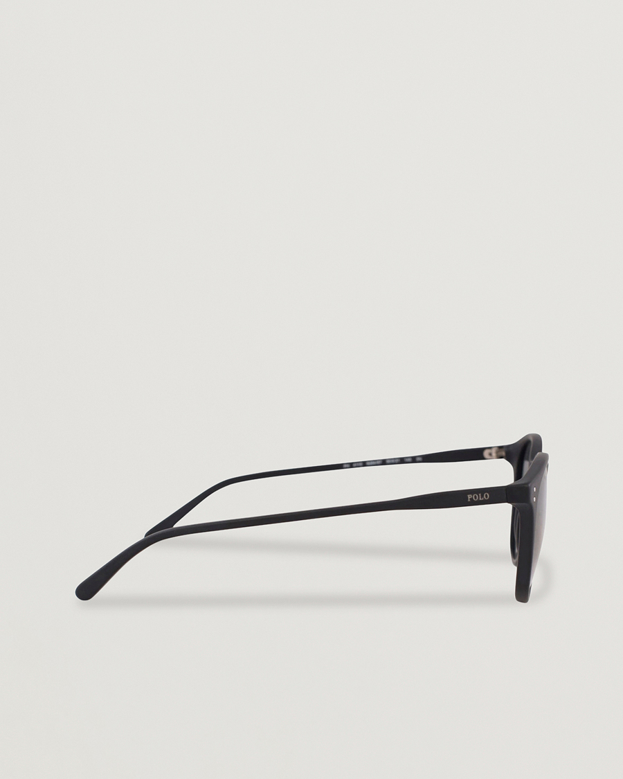 Hombres | Gafas de sol | Polo Ralph Lauren | 0PH4110 Round Sunglasses Matte Black