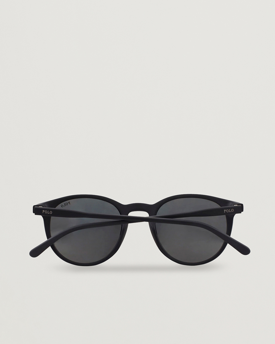 Hombres | Gafas de sol | Polo Ralph Lauren | 0PH4110 Round Sunglasses Matte Black
