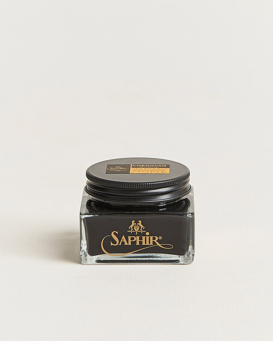 Hombres | Cuidado del calzado | Saphir Medaille d'Or | Cordovan Creme 75 ml Black