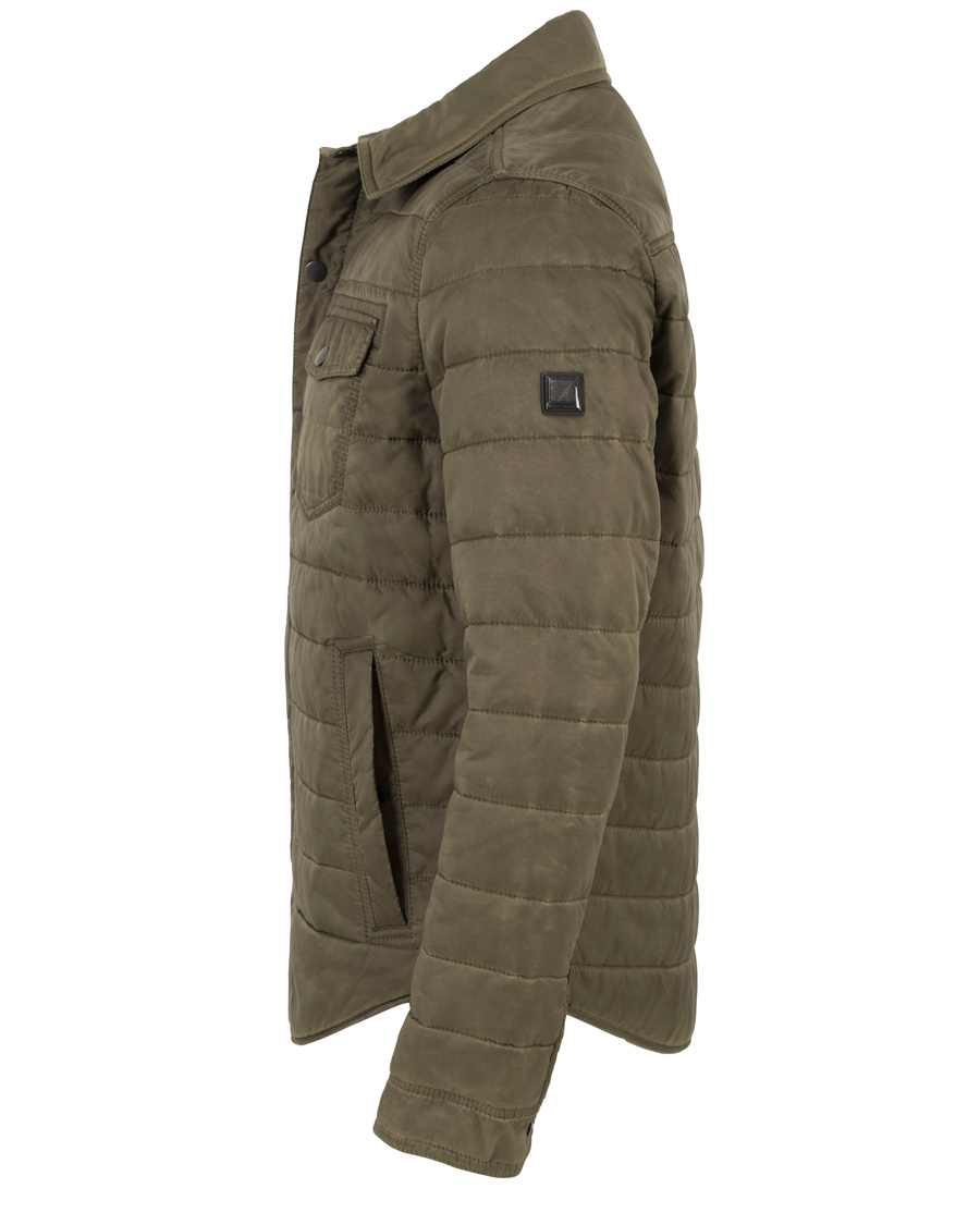 Hombres | Abrigos y chaquetas | BOSS ORANGE | BOSS Casual Owilder Shirt Jacket Olive Green