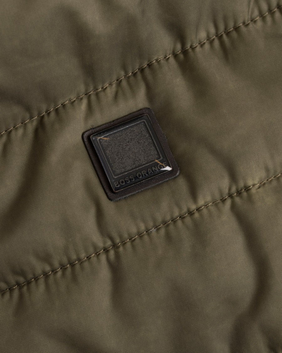 Hombres | Abrigos y chaquetas | BOSS ORANGE | BOSS Casual Owilder Shirt Jacket Olive Green