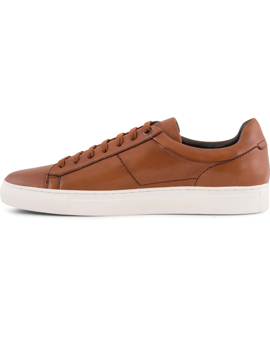 Hombres | BOSS Timaker Leather Sneaker Cognac | BOSS BLACK | BOSS Timaker Leather Sneaker Cognac
