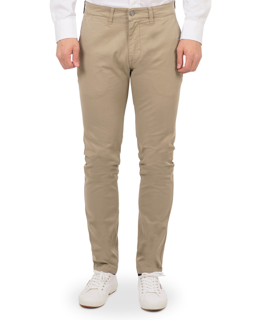 Hombres | Pantalones | NN07 | Marco 1200 Stretch Chinos Light Khaki