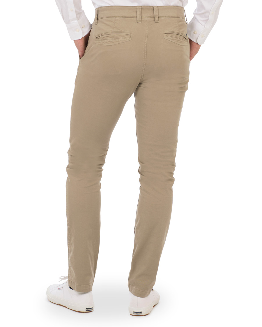 Hombres | Pantalones | NN07 | Marco 1200 Stretch Chinos Light Khaki