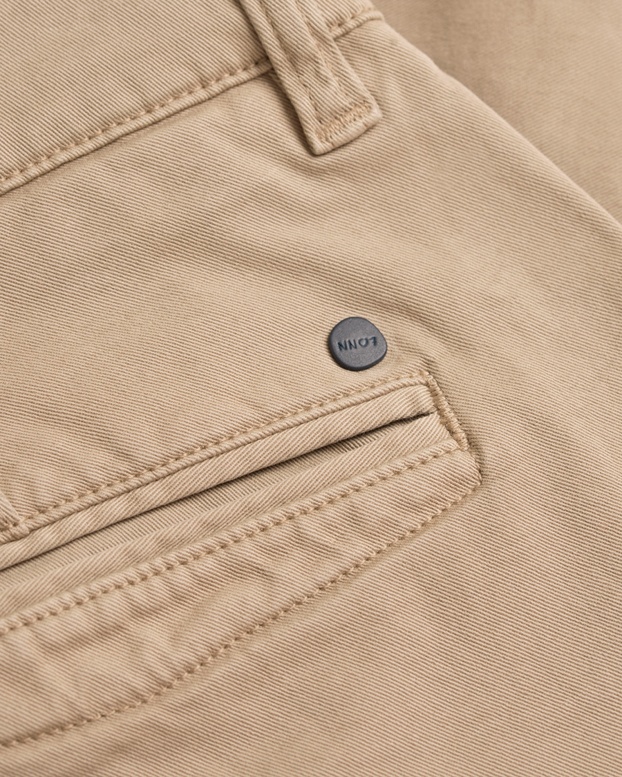 Hombres | Pantalones | NN07 | Marco 1200 Stretch Chinos Light Khaki