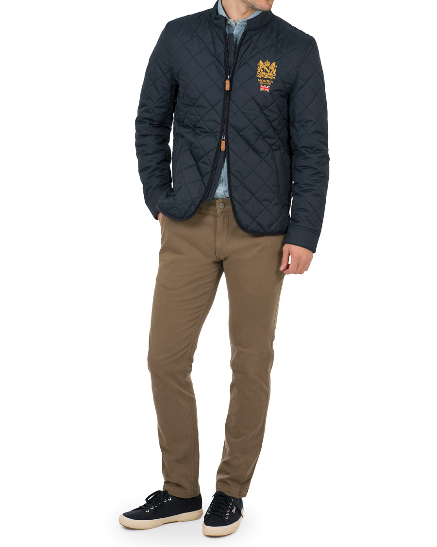 Hombres | Pantalones | NN07 | Marco 1200 Stretch Chinos Stone Brown