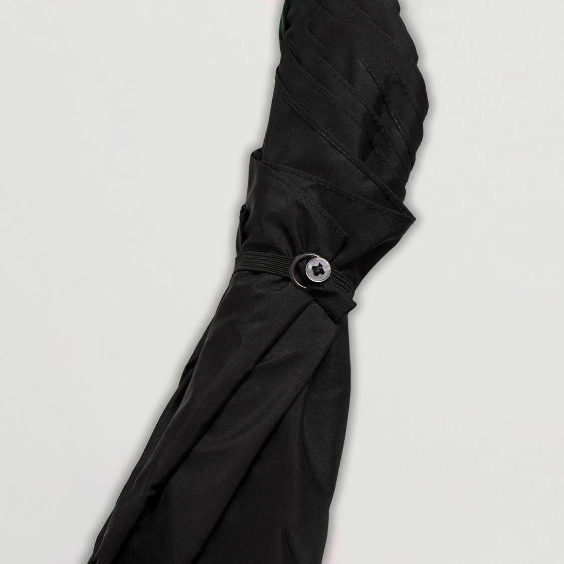 Hombres | Paraguas | Fox Umbrellas | Polished Cherrywood Solid Umbrella Black
