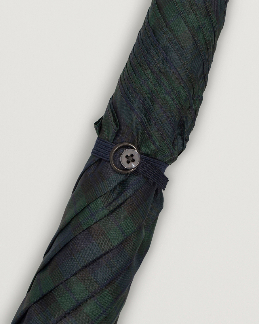 Hombres | Fox Umbrellas Hardwood Umbrella Blackwatch Tartan | Fox Umbrellas | Hardwood Umbrella Blackwatch Tartan