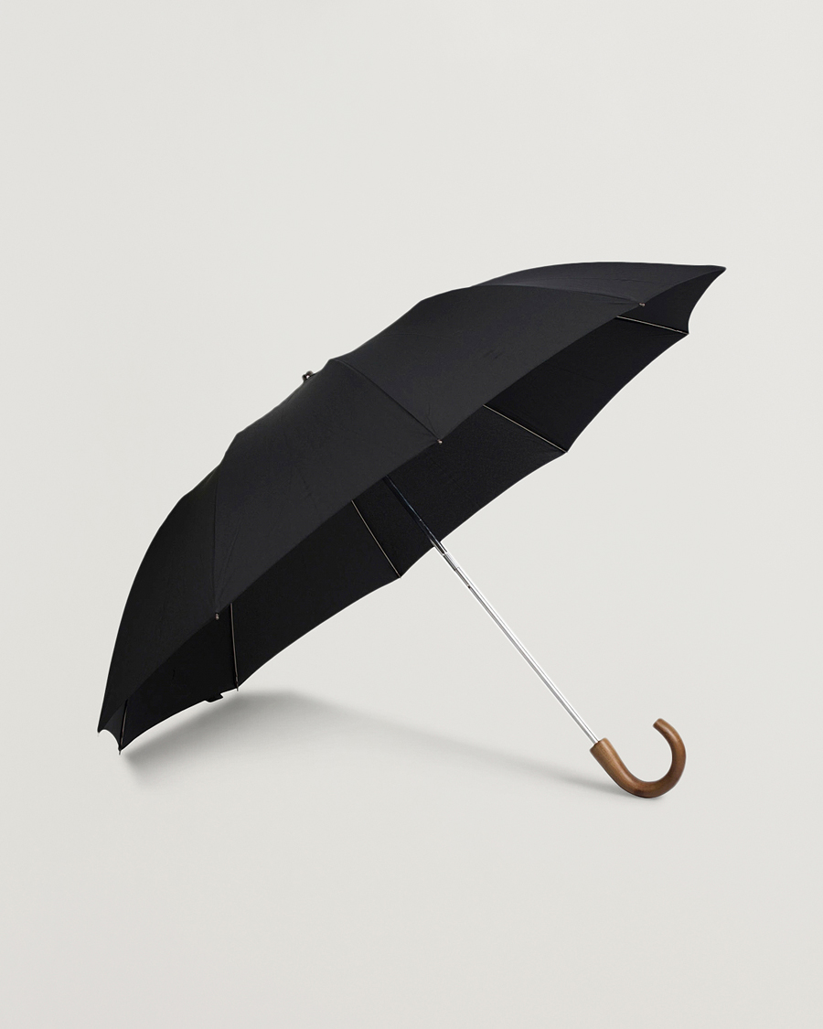 Hombres | Paraguas | Fox Umbrellas | Telescopic Umbrella Black