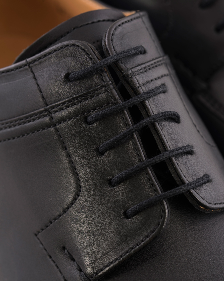 Hombres | Heschung Catalpa Split Toe Derby Black Calf | Heschung | Catalpa Split Toe Derby Black Calf