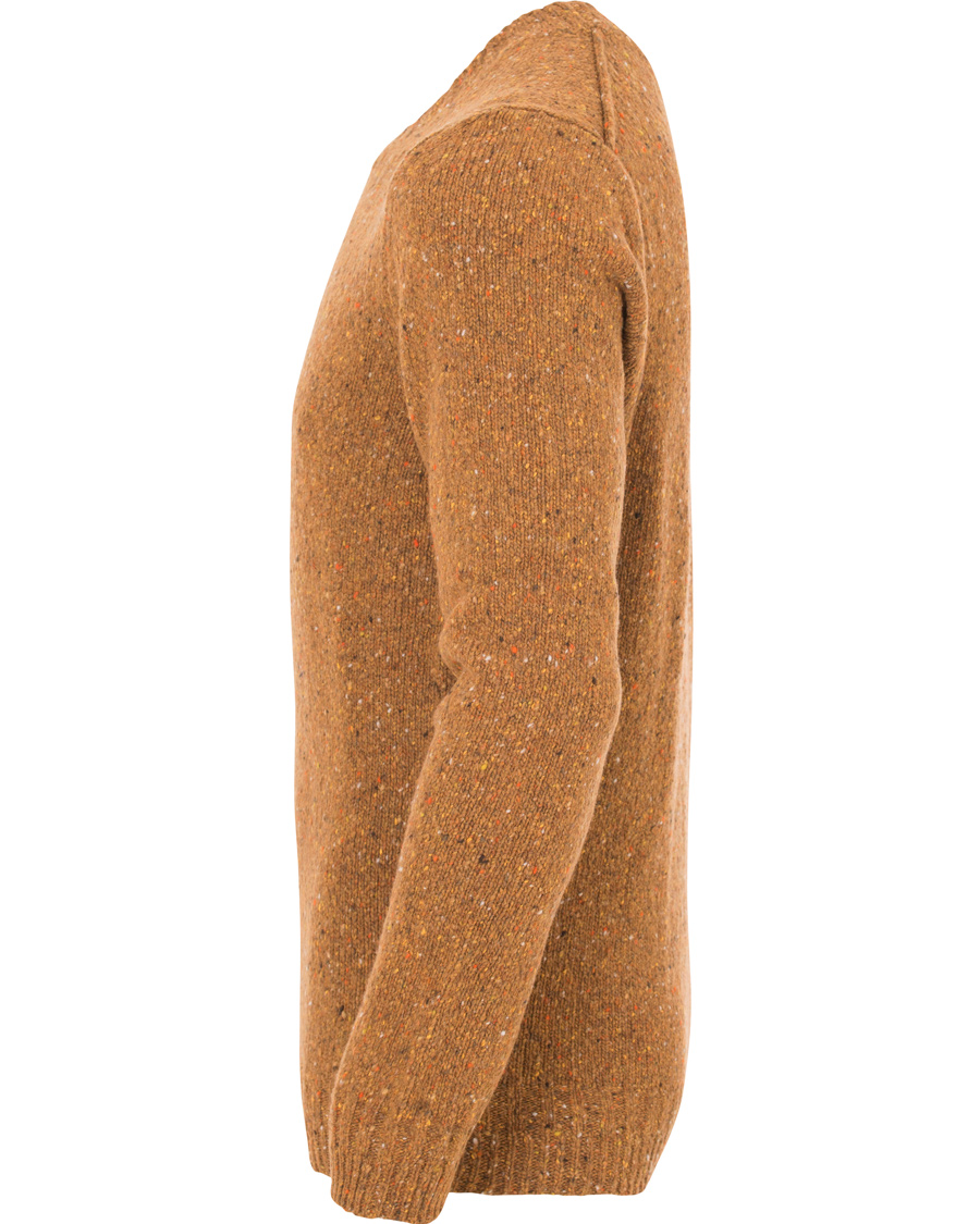 Hombres | Jerséis y prendas de punto | Gieves & Hawkes | Donegal Crew Neck Sweater Gold