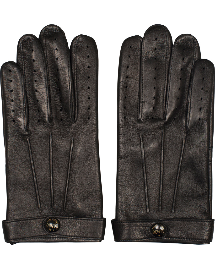 Hombres | Dents The Heritage Collection Fleming 007 Driving Glove Black | Dents | The Heritage Collection Fleming 007 Driving Glove Black