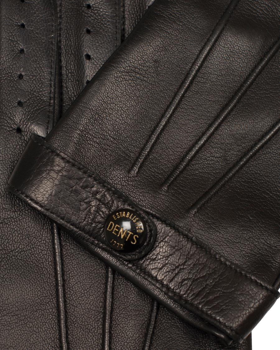 Hombres | Dents The Heritage Collection Fleming 007 Driving Glove Black | Dents | The Heritage Collection Fleming 007 Driving Glove Black