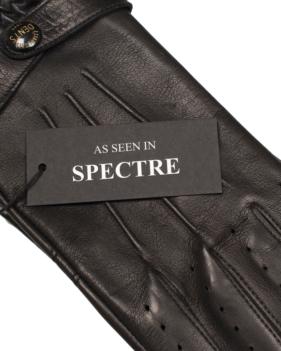 Hombres | Dents The Heritage Collection Fleming 007 Driving Glove Black | Dents | The Heritage Collection Fleming 007 Driving Glove Black