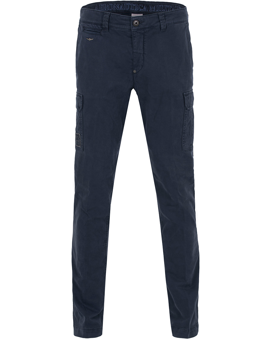 Hombres | Pantalones | Aeronautica Militare | PA1136 Pantalone Cargo Pants Navy