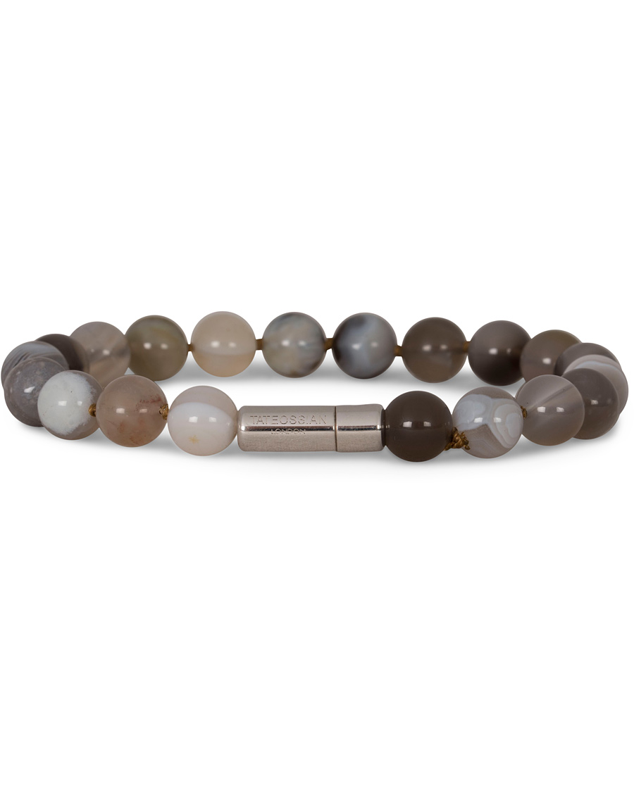 Hombres | Tateossian Pearl Bracelet Brown | Tateossian | Pearl Bracelet Brown