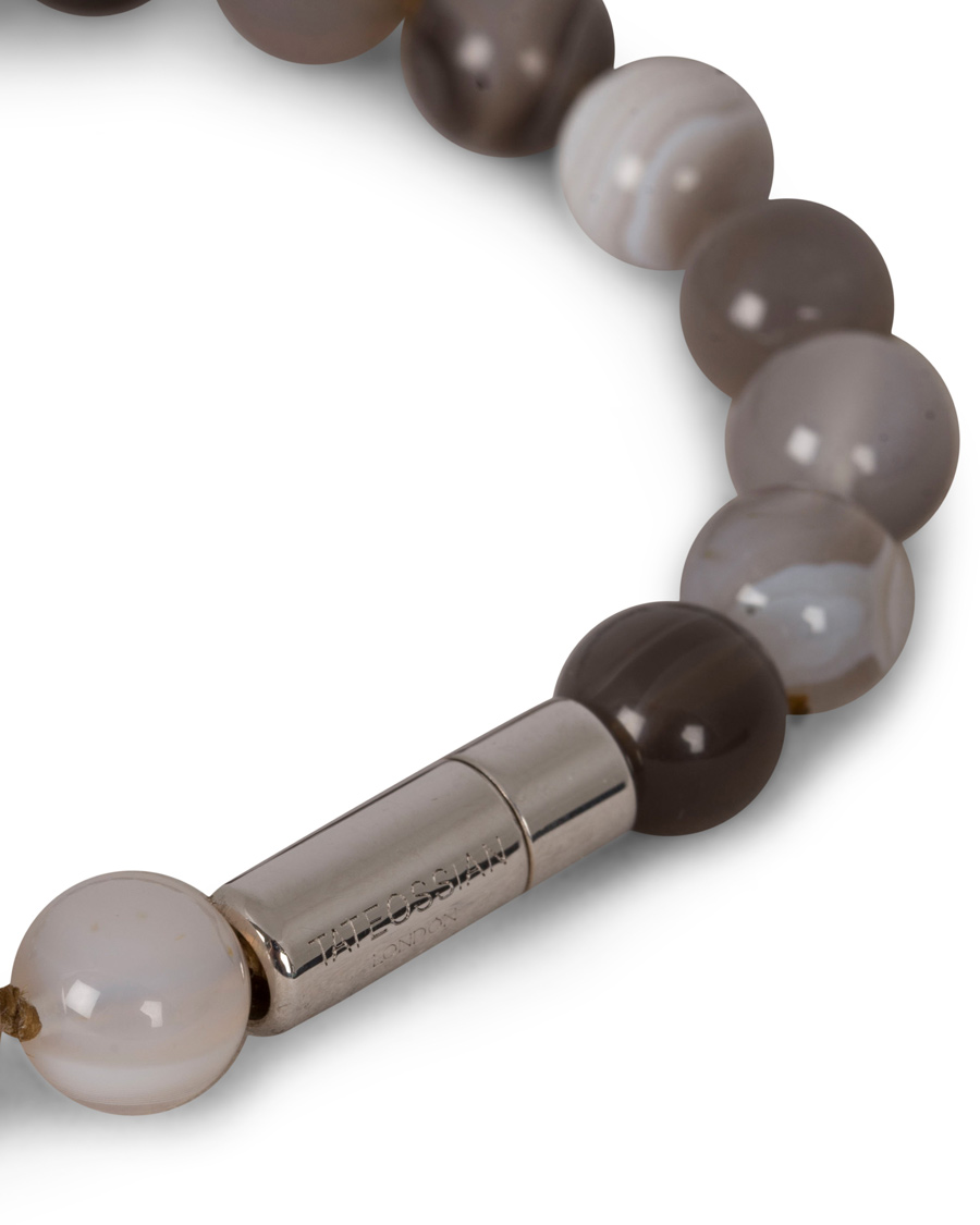 Hombres | Tateossian Pearl Bracelet Brown | Tateossian | Pearl Bracelet Brown