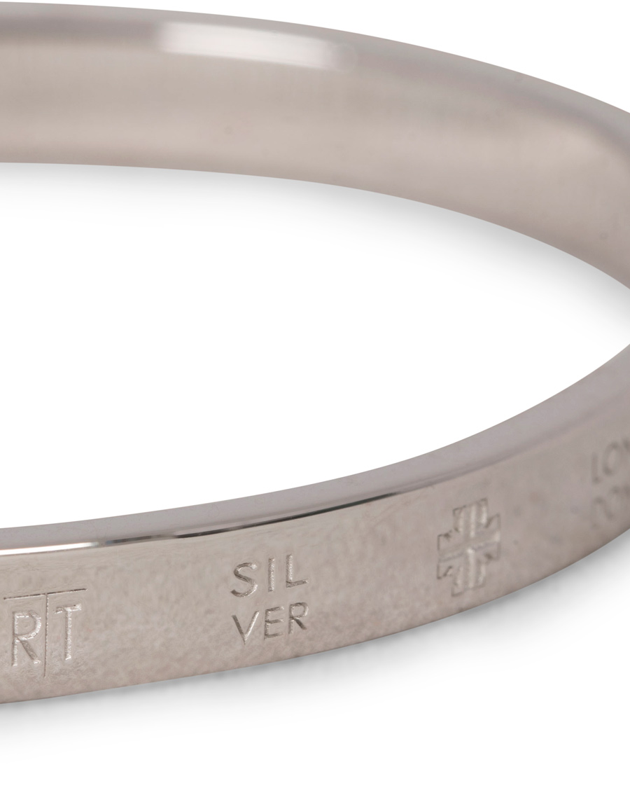 Hombres | Tateossian Bangle Bracelet Silver | Tateossian | Bangle Bracelet Silver