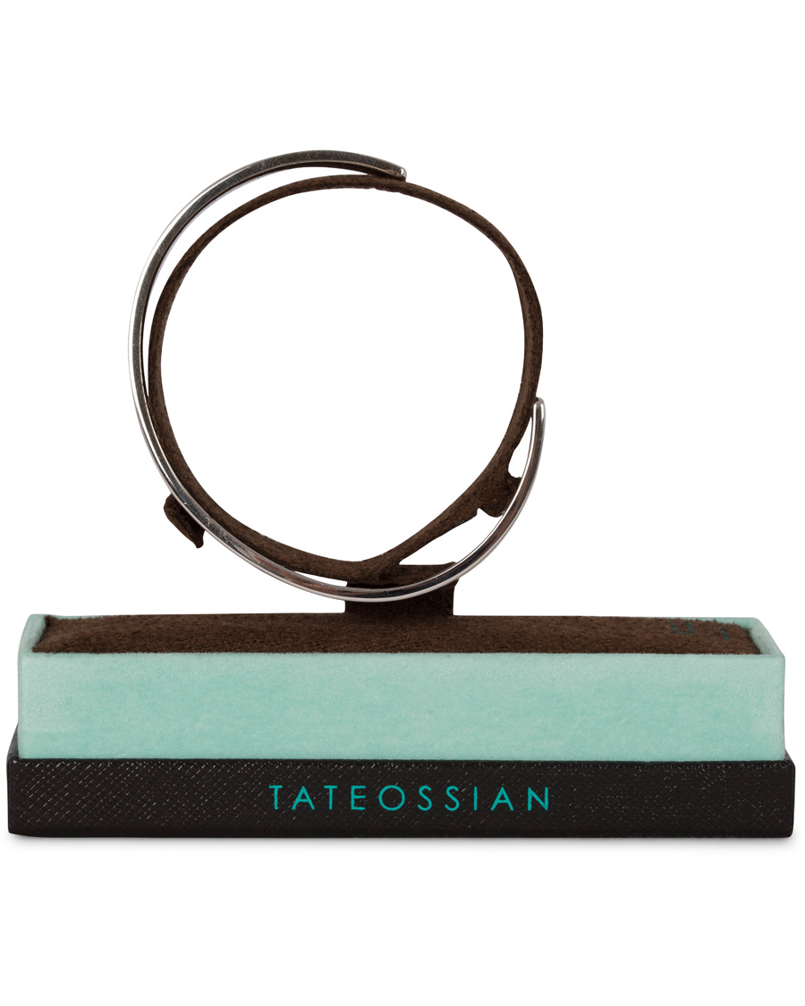 Hombres | Tateossian Bangle Bracelet Silver | Tateossian | Bangle Bracelet Silver