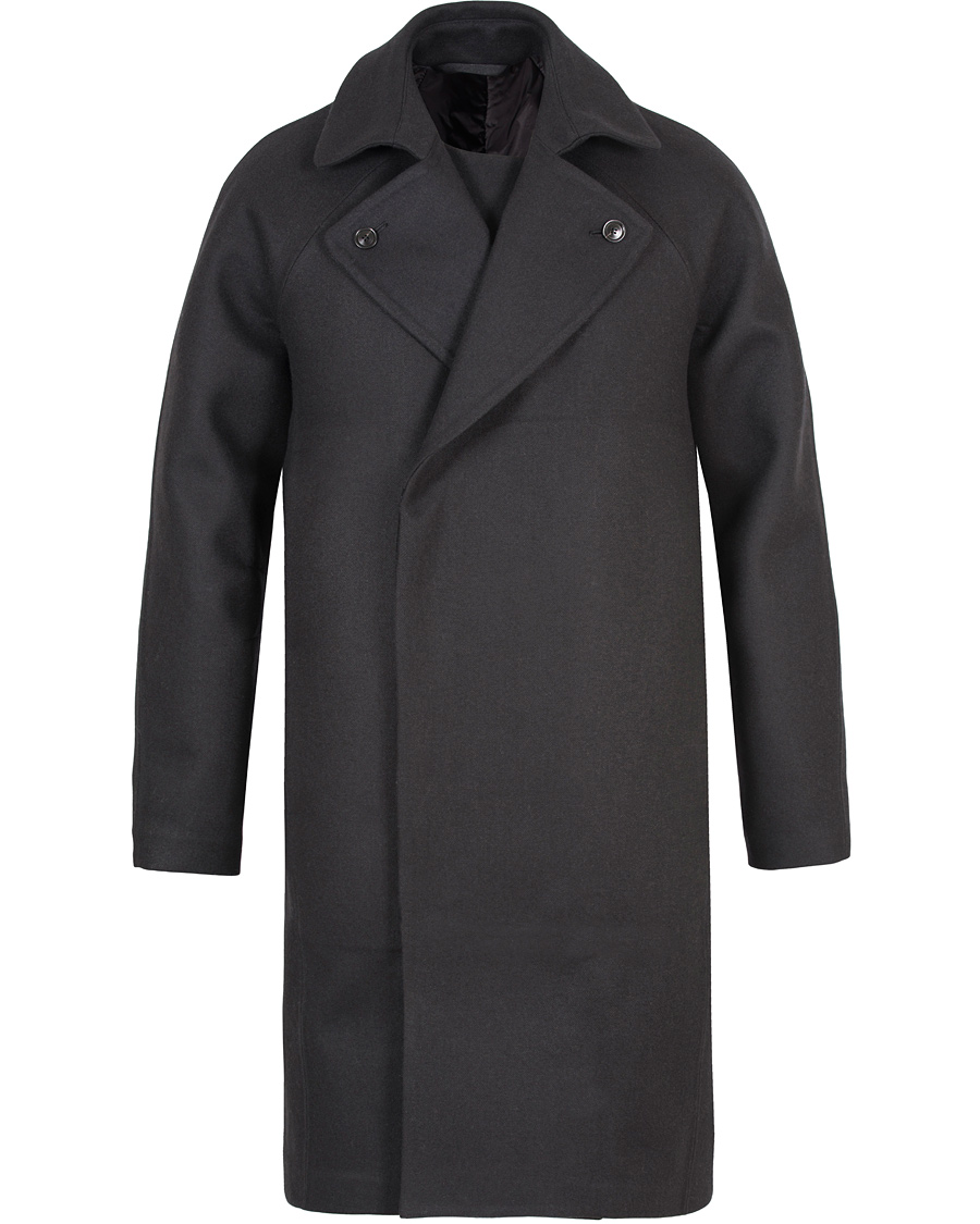 Hombres | Abrigos y chaquetas | Filippa K | MFK-Isai Trenchcoat Black