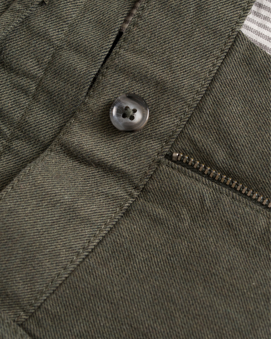 Hombres | Pantalones | J.Lindeberg | Chaze Flannel Twill Chino Maori Green