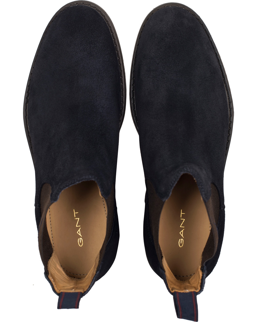 Hombres | GANT Oscar Chelsea Boot Navy Suede | GANT | Oscar Chelsea Boot Navy Suede