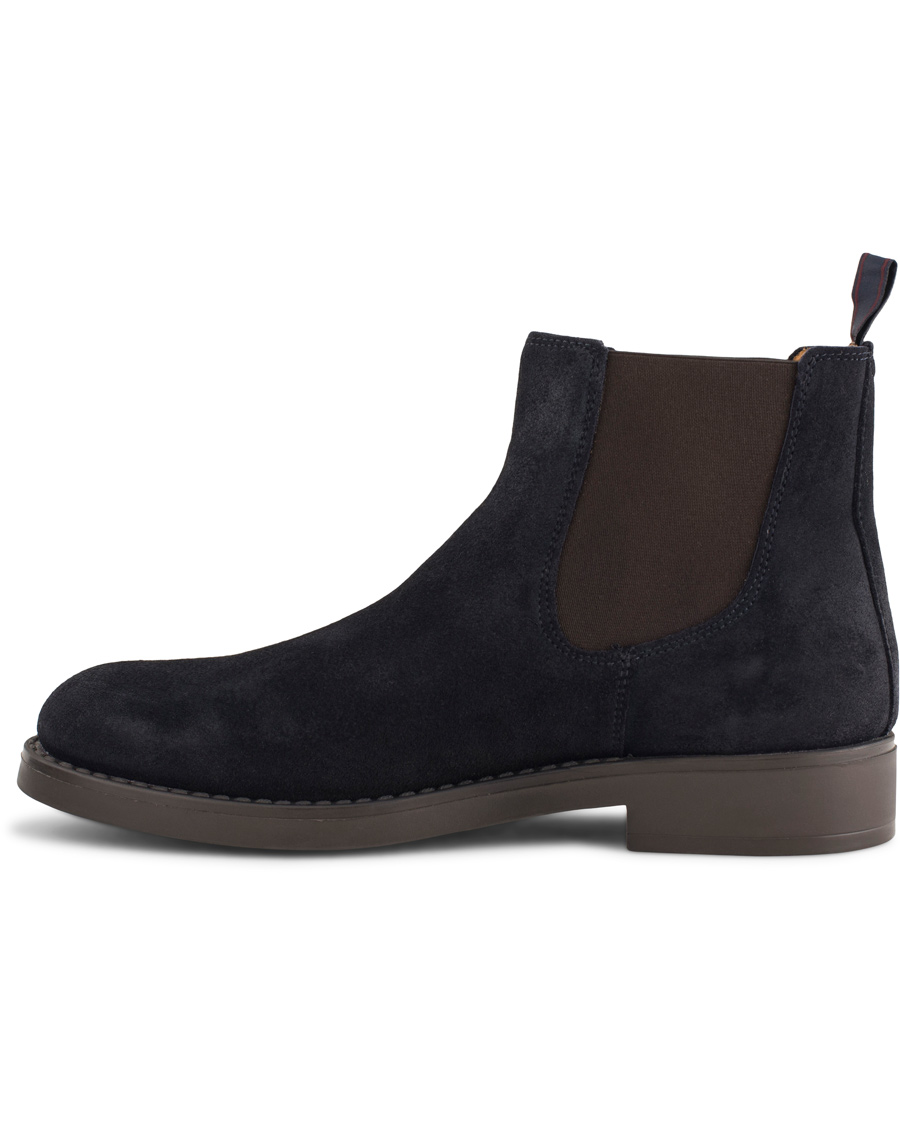 Hombres | GANT Oscar Chelsea Boot Navy Suede | GANT | Oscar Chelsea Boot Navy Suede