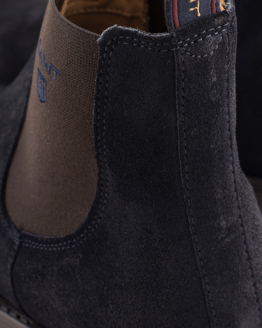 Hombres | GANT Oscar Chelsea Boot Navy Suede | GANT | Oscar Chelsea Boot Navy Suede