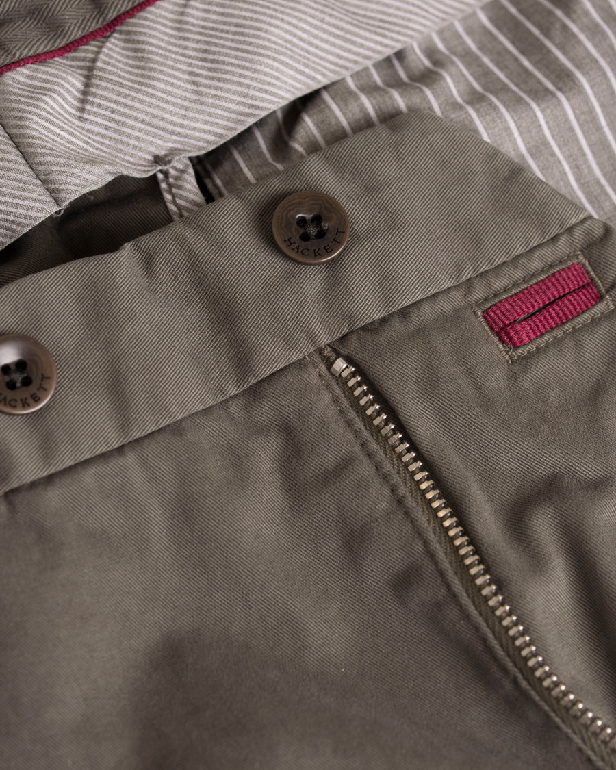 Hombres | Pantalones | Hackett | Kensington Slim Fit Chino Range Olive