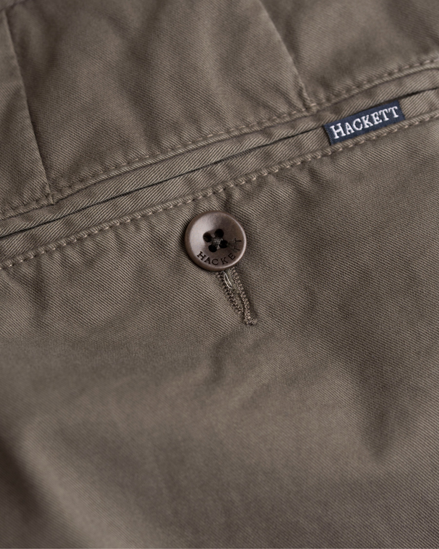 Hombres | Pantalones | Hackett | Kensington Slim Fit Chino Range Olive