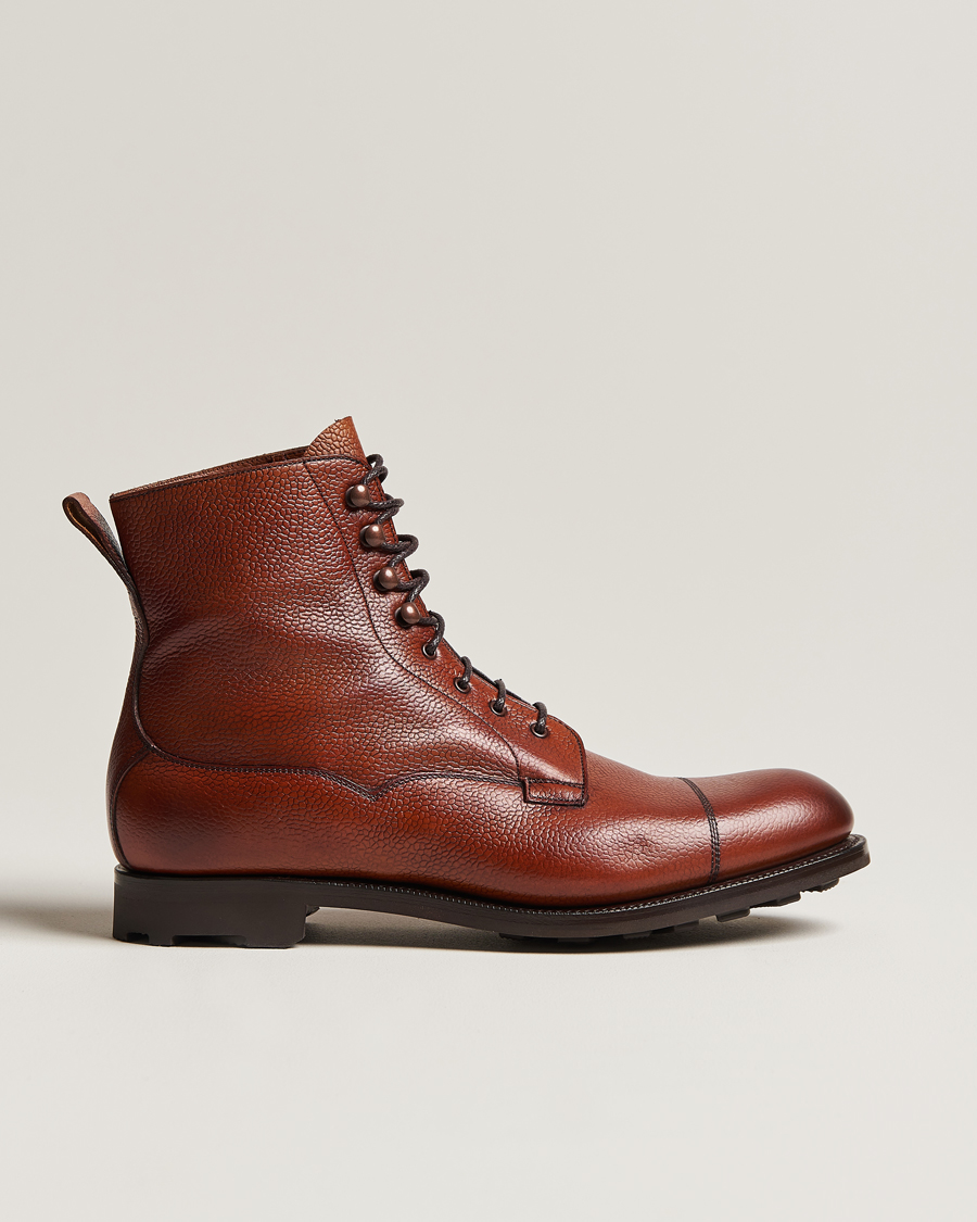 Hombres | Botas | Edward Green | Galway Ridgeway Boot Rosewood Country Calf