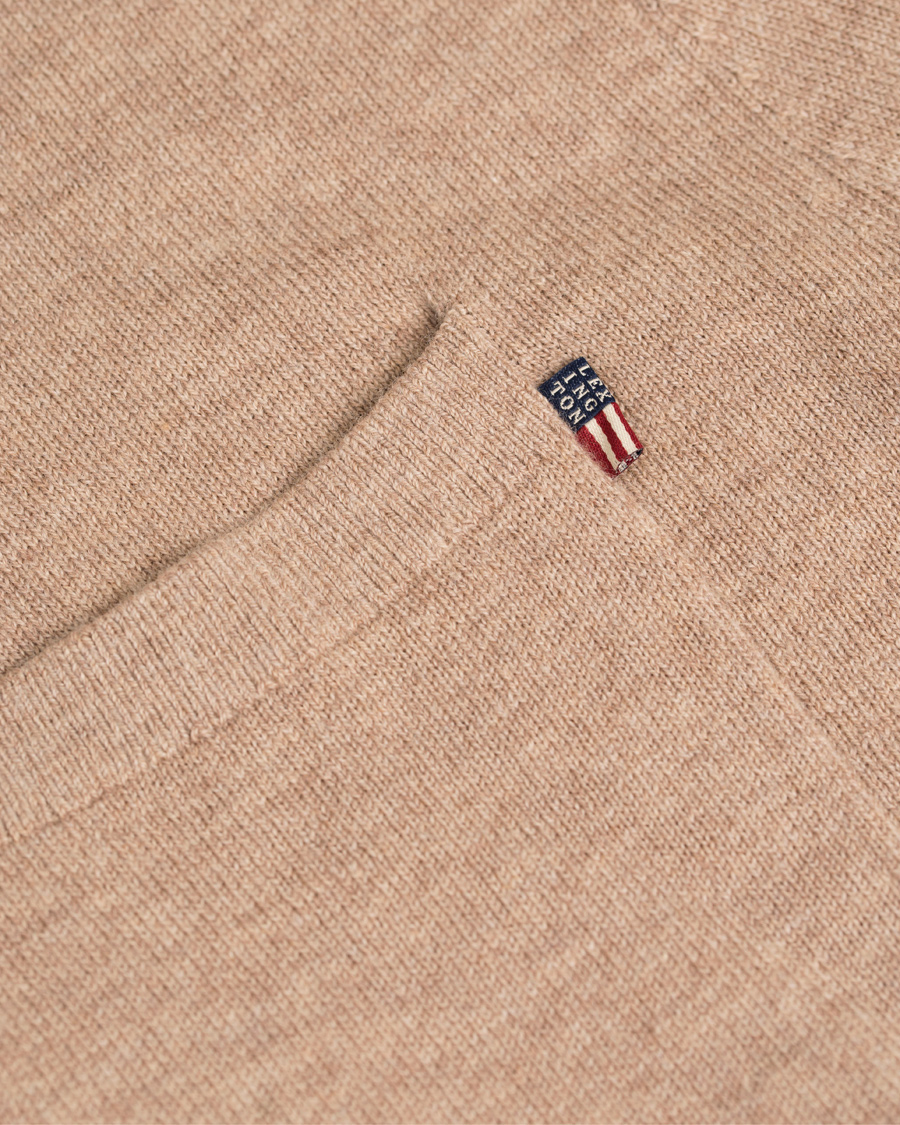 Hombres | Jerséis y prendas de punto | Lexington | Jeff Crewneck Sweater Silver Mink Beige