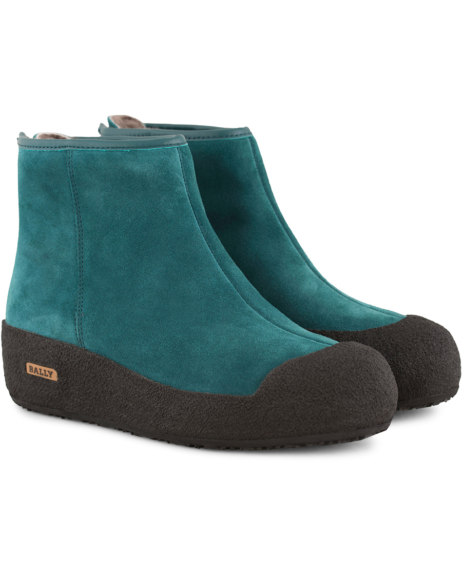 Hombres | Bally Guard II Curling Lady Boot Teal Green | Bally | Guard II Curling Lady Boot Teal Green
