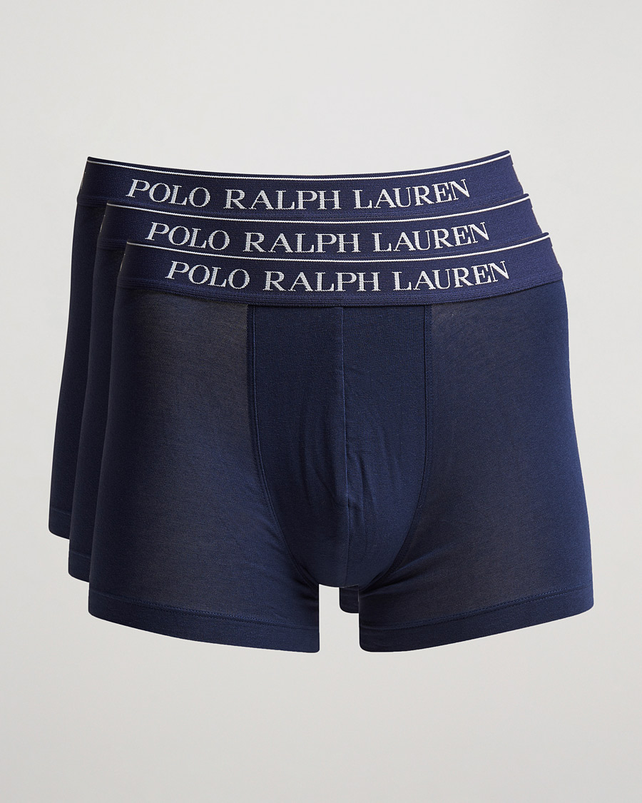 Hombres | Ropa interior y calcetines | Polo Ralph Lauren | 3-Pack Trunk Navy