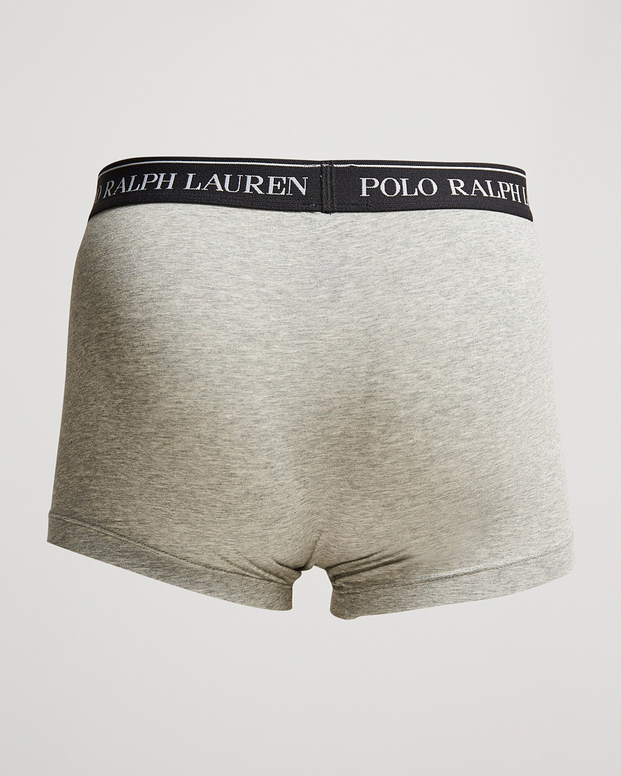 Hombres | Ropa interior | Polo Ralph Lauren | 3-Pack Trunk Andover Heather Grey