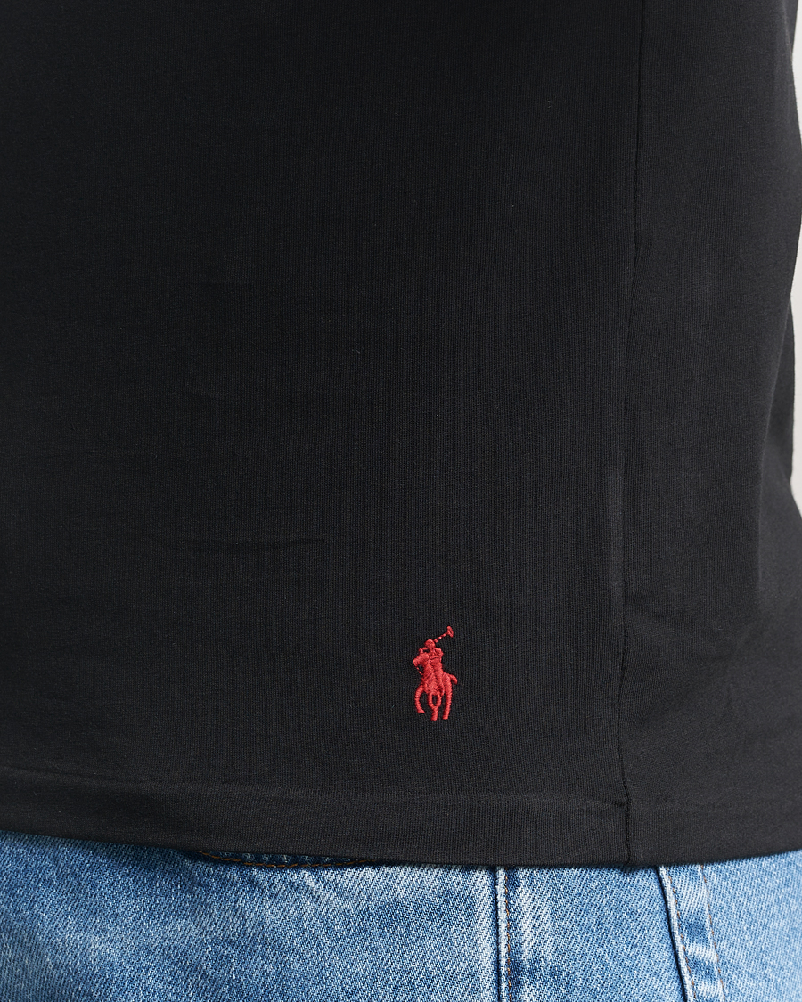 Hombres | Camisetas | Polo Ralph Lauren | 2-Pack Cotton Stretch T-Shirt Black