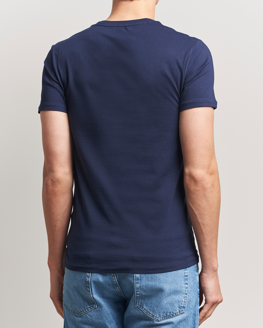 Hombres | Camisetas | Polo Ralph Lauren | 2-Pack Cotton Stretch T-Shirt Cruise Navy