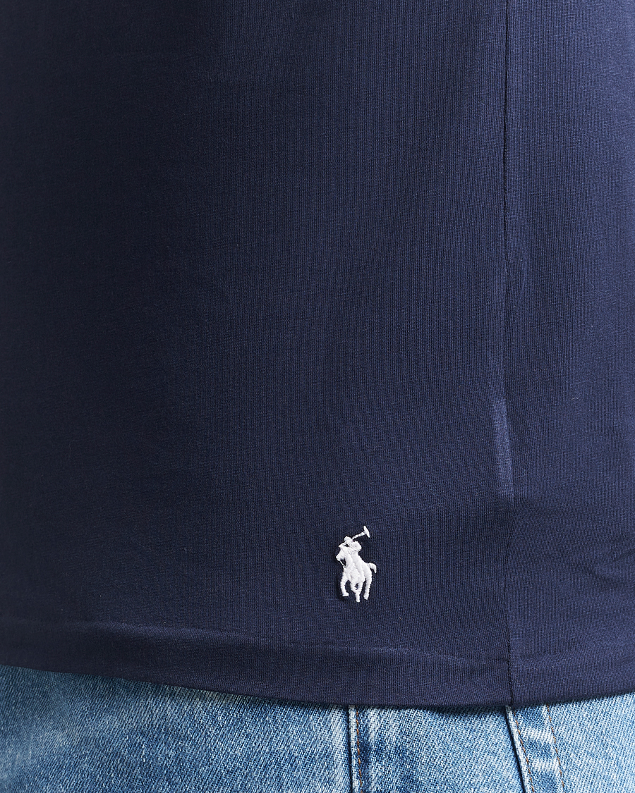 Hombres | Camisetas | Polo Ralph Lauren | 2-Pack Cotton Stretch T-Shirt Cruise Navy