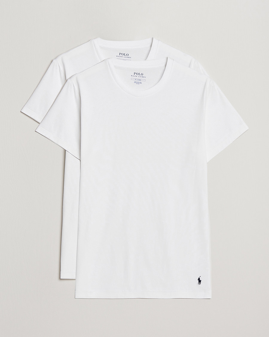 Hombres | Camisetas | Polo Ralph Lauren | 2-Pack Cotton Stretch T-Shirt White
