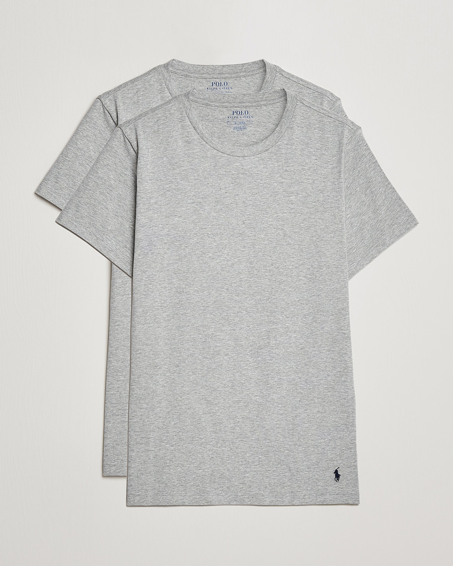 Hombres | Camisetas | Polo Ralph Lauren | 2-Pack Cotton Stretch T-Shirt Andover Heather