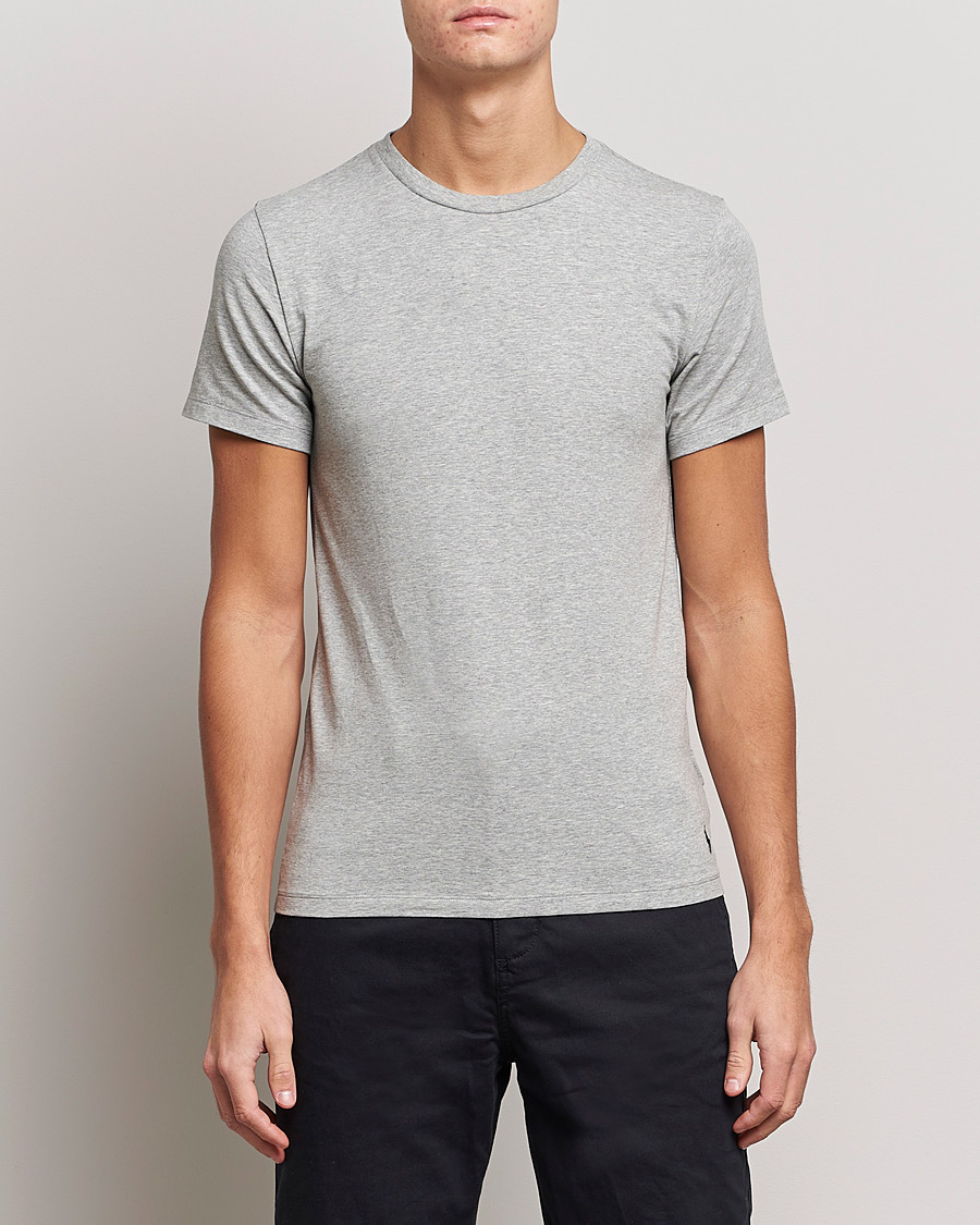 Hombres | Camisetas | Polo Ralph Lauren | 2-Pack Cotton Stretch Andover Heather Grey