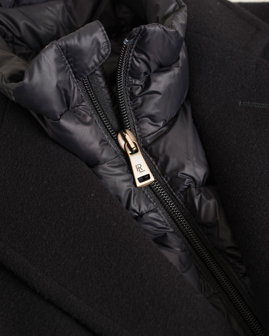 Hombres | Abrigos y chaquetas | Polo Ralph Lauren | Clothing Solid Melton Wool Top Coat Black