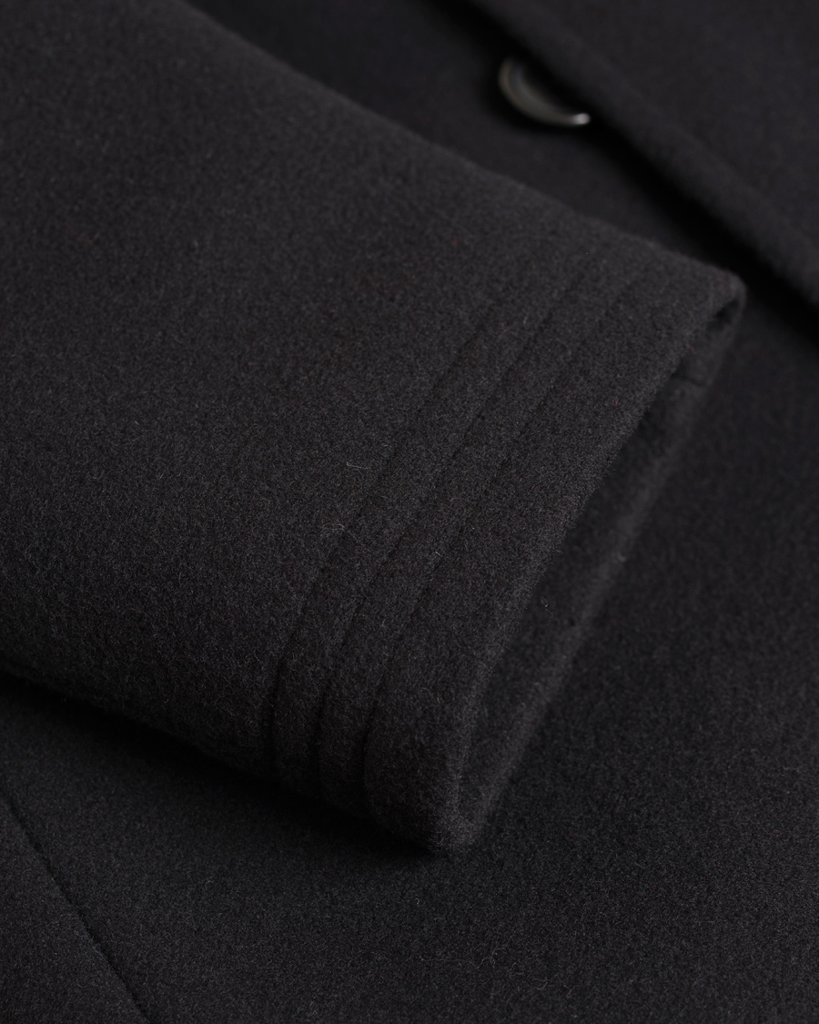 Hombres | Abrigos y chaquetas | Polo Ralph Lauren | Clothing Solid Melton Wool Top Coat Black