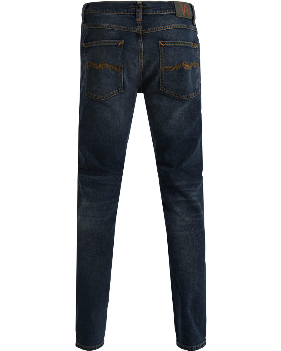 Hombres | Vaqueros | Nudie Jeans | Lean Dean Organic Slim Fit Stretch Jeans Dark Indigo