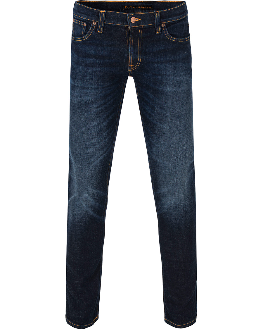 Hombres | Vaqueros | Nudie Jeans | Long John Organic Slim Fit Stretch Jeans Sparkles