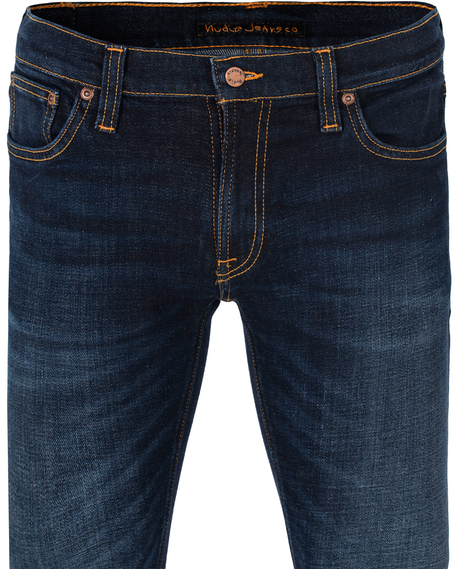 Hombres | Vaqueros | Nudie Jeans | Long John Organic Slim Fit Stretch Jeans Sparkles