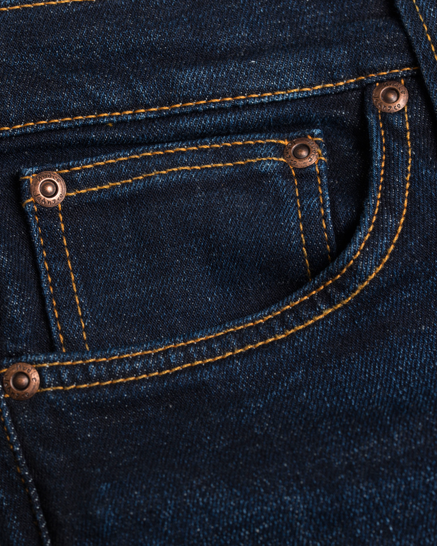 Hombres | Vaqueros | Nudie Jeans | Long John Organic Slim Fit Stretch Jeans Sparkles